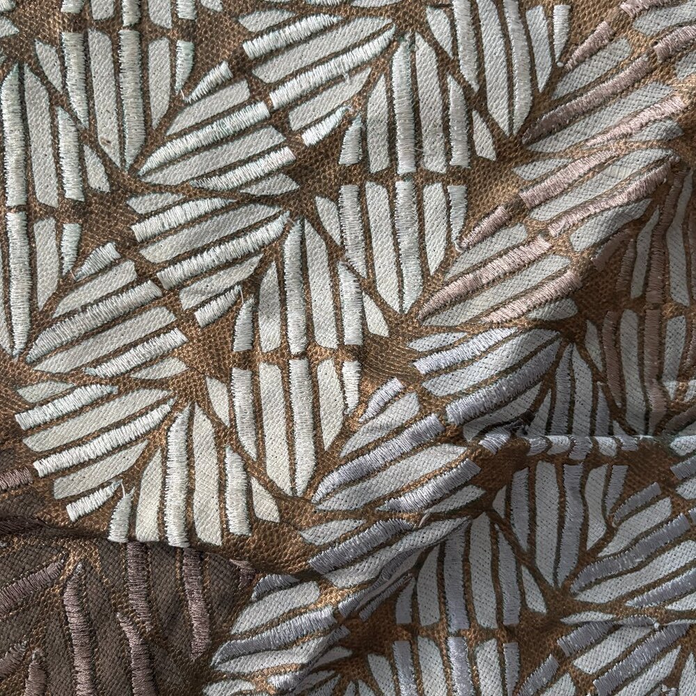 West Elm Metallic Pillow Covers (2)